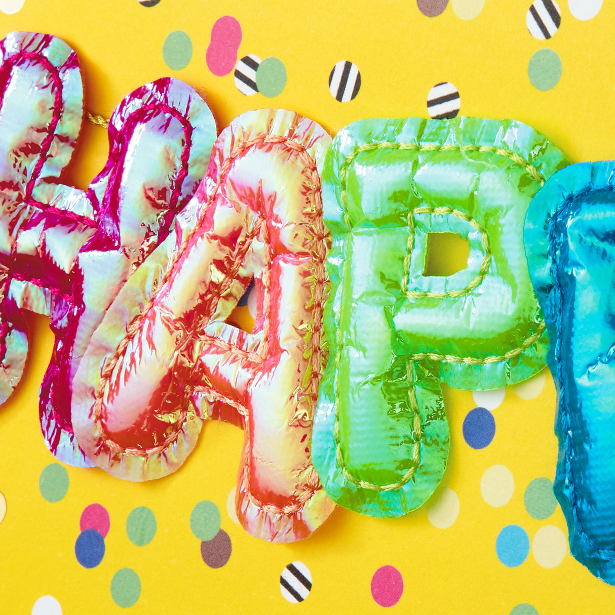 Signature Birthday Card (Mylar Balloons)