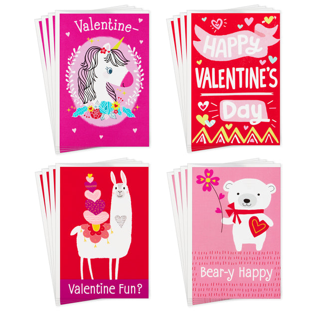 Valentines Day Cards Assortment, Happy Hearts (8 Valentine Cards With  Envelopes), Hallmark Valentine Cards