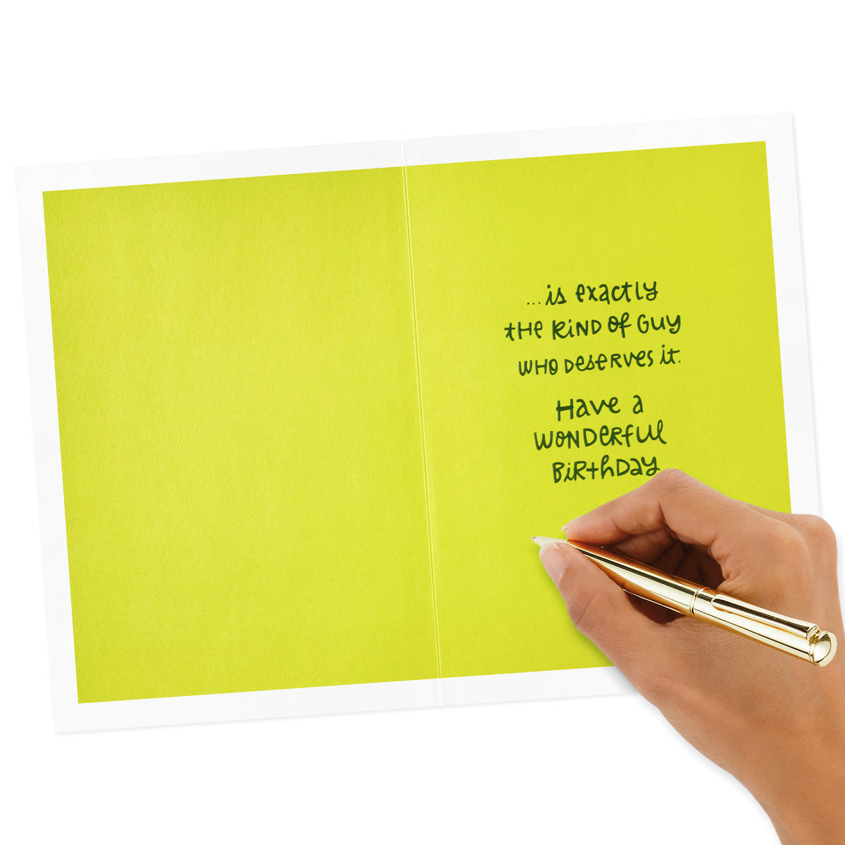 Birthday Card for Him (Extra Attention)