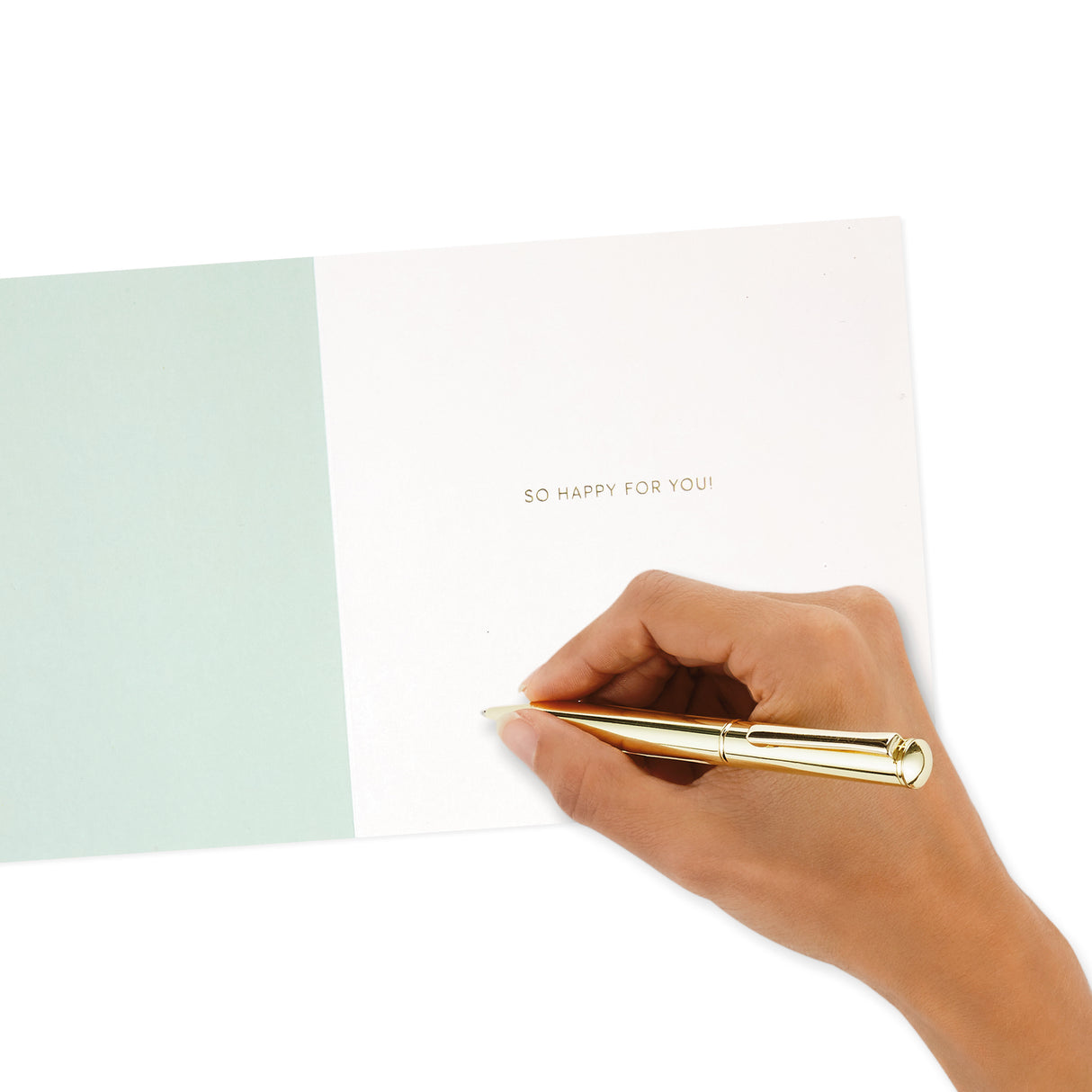 Signature Congratulations Card (Confetti)