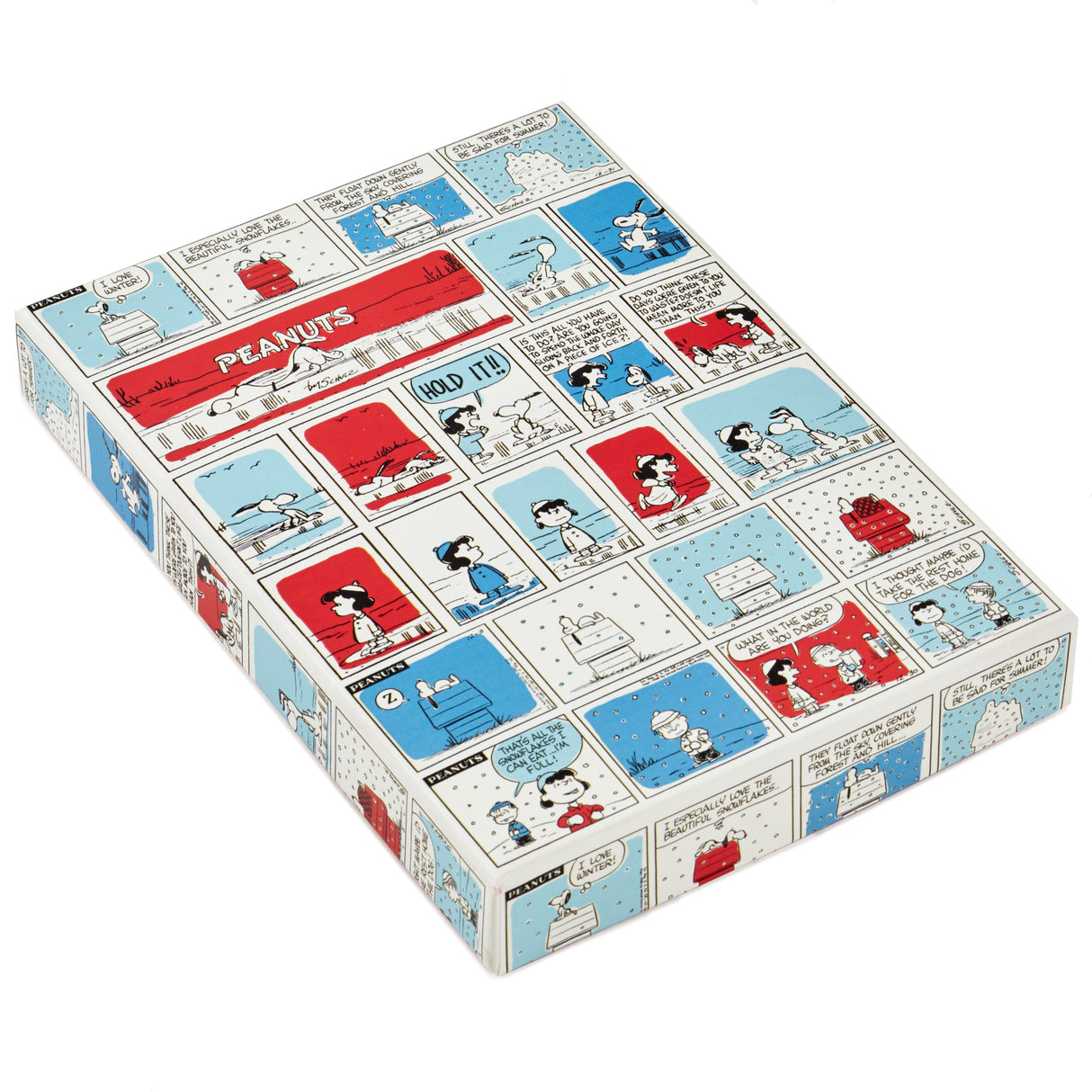 Peanuts Boxed Christmas Cards Assortment, Classic Comics (4 Designs, 16 Cards and Envelopes)
