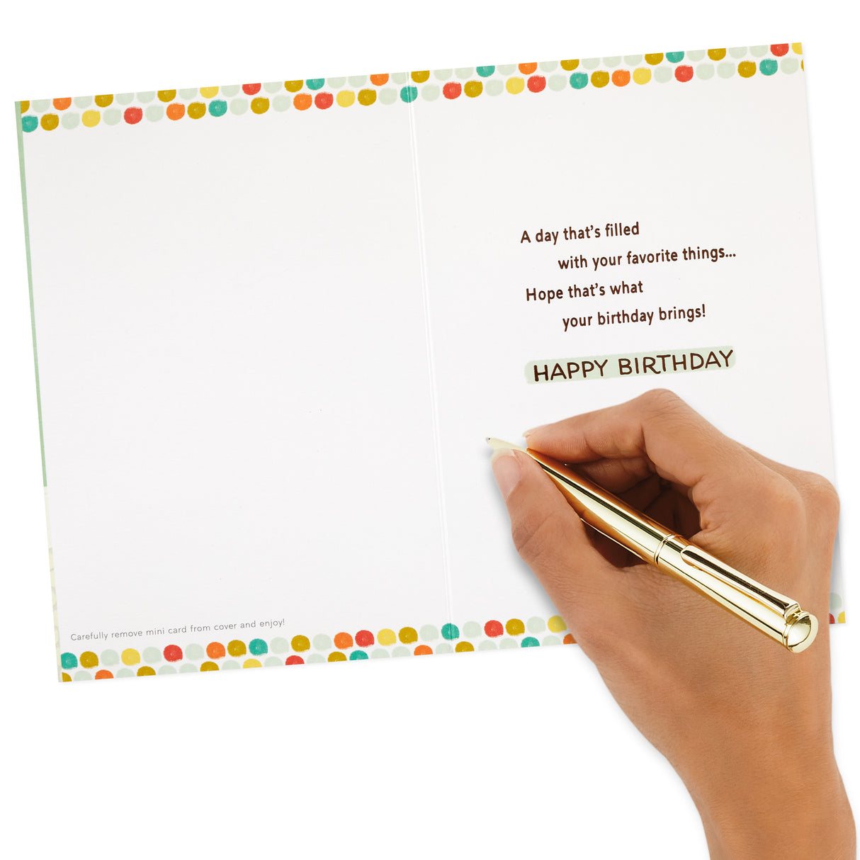 Birthday Card (Puppy in a Party Hat)