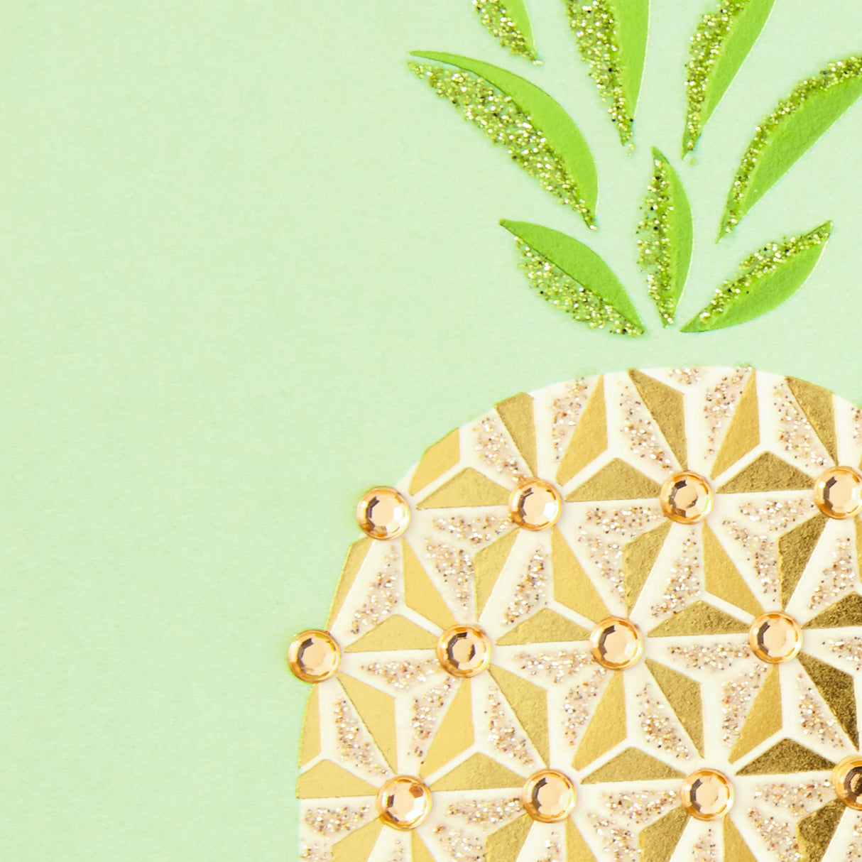 Signature Blank Card (Pineapple)