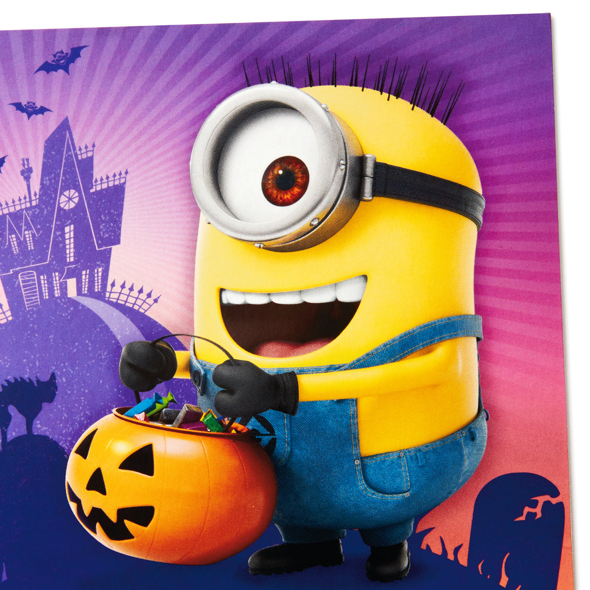 Minions Halloween Card with Song for Kids (Plays "Happy" by Pharrell Williams)