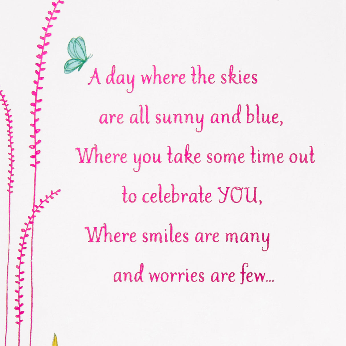 Birthday Card (Perfect Day for You)