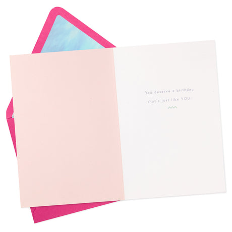 Signature Birthday Card (Magical Unicorn)