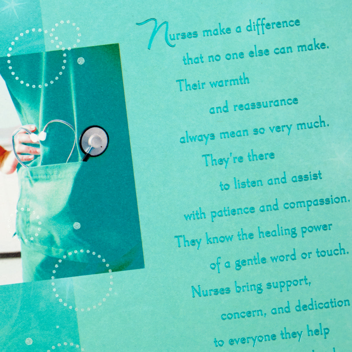Nurse Graduation Card (Nurses Make a Difference)