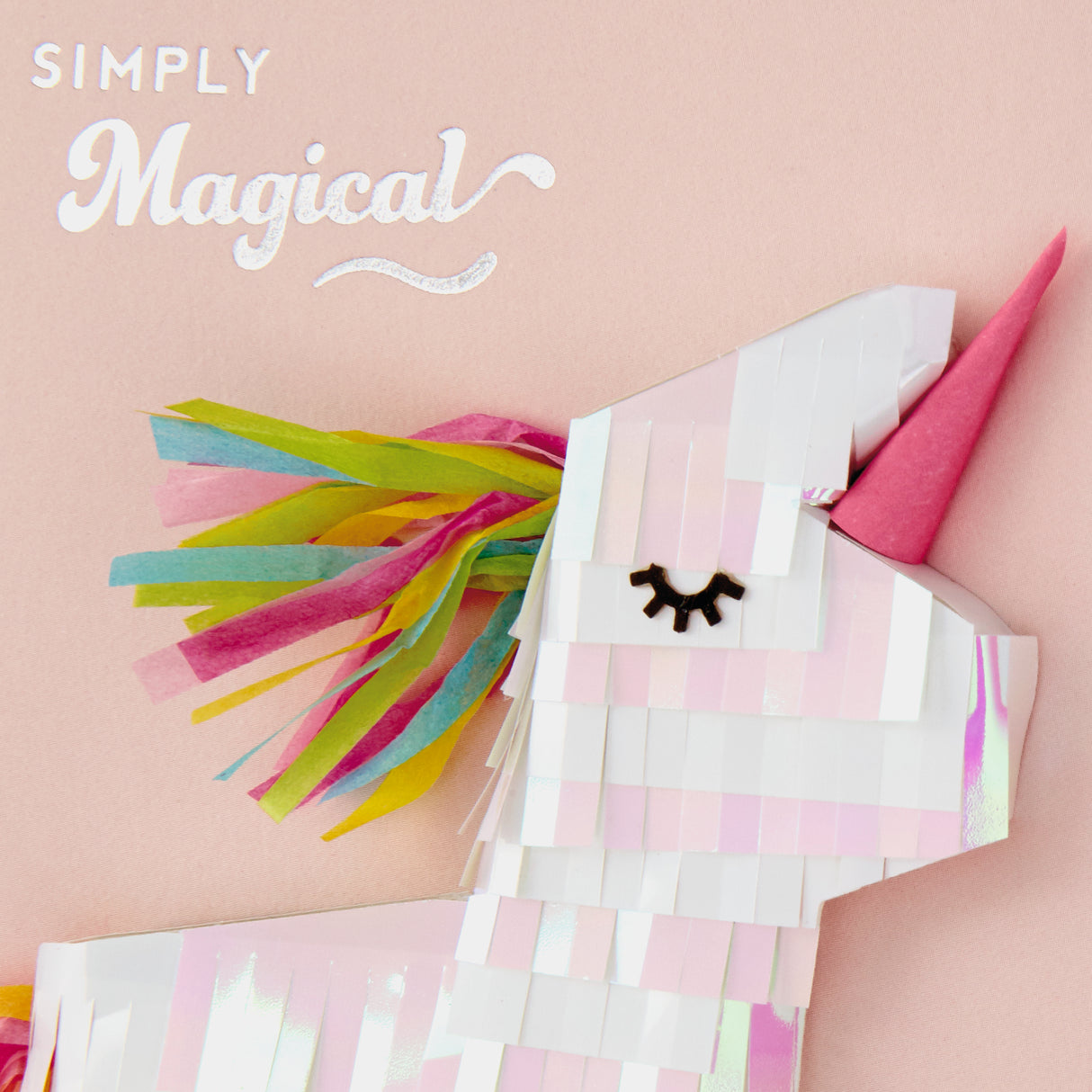 Signature Birthday Card (Magical Unicorn)