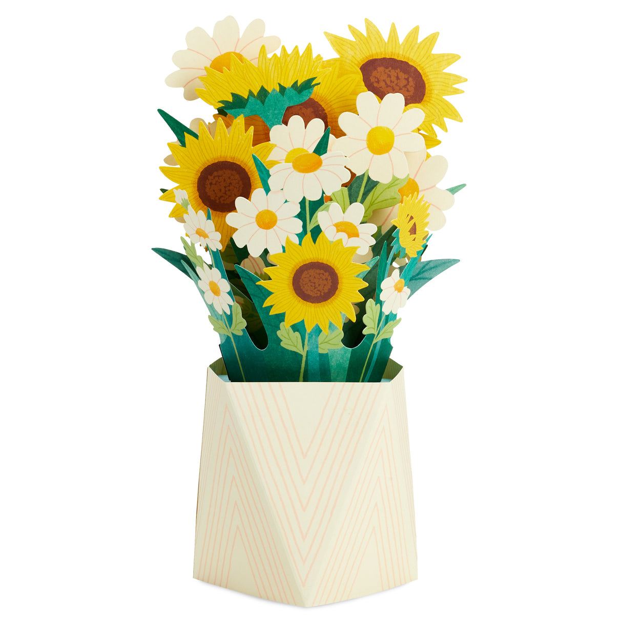 Paper Wonder Thinking of You, All Occasion Pop Up Card (Sunflower Bouquet)