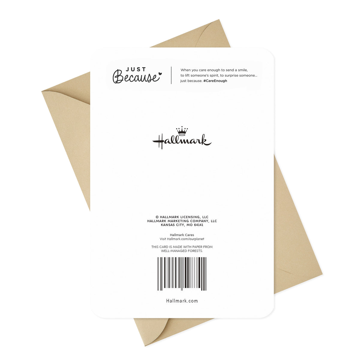 Dog Wearing Glasses Thinking of You Card