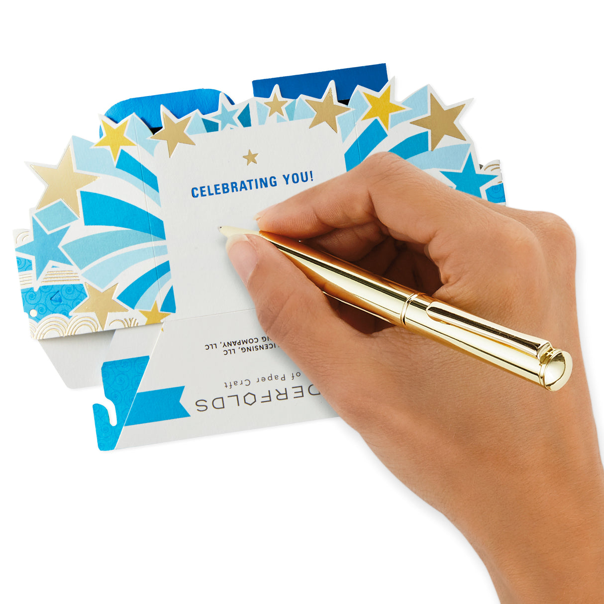 Paper Wonder 70th Birthday Pop Up Card (Celebrating You)