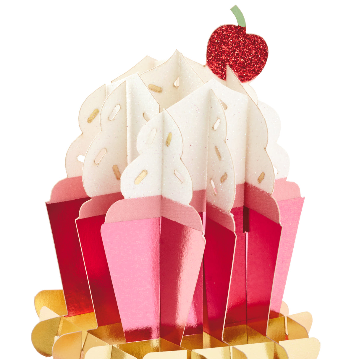 Signature Paper Wonder Pop Up Birthday Card (Cupcake, Sweet Day)