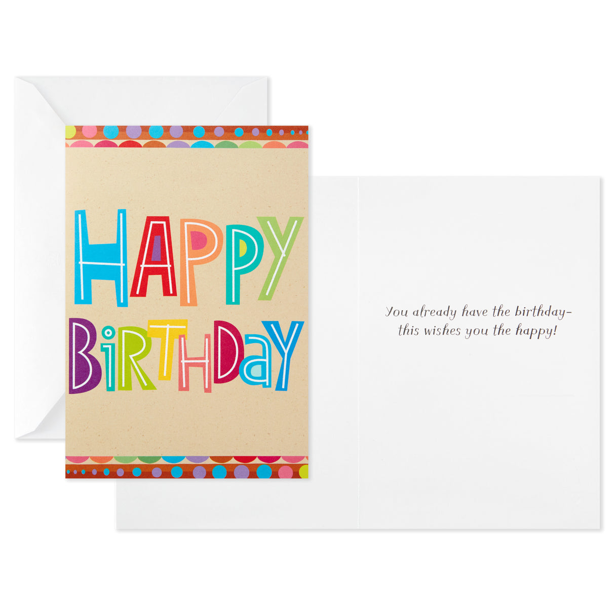 Assorted Birthday Cards (Birthday Icons, 12 Cards and Envelopes)