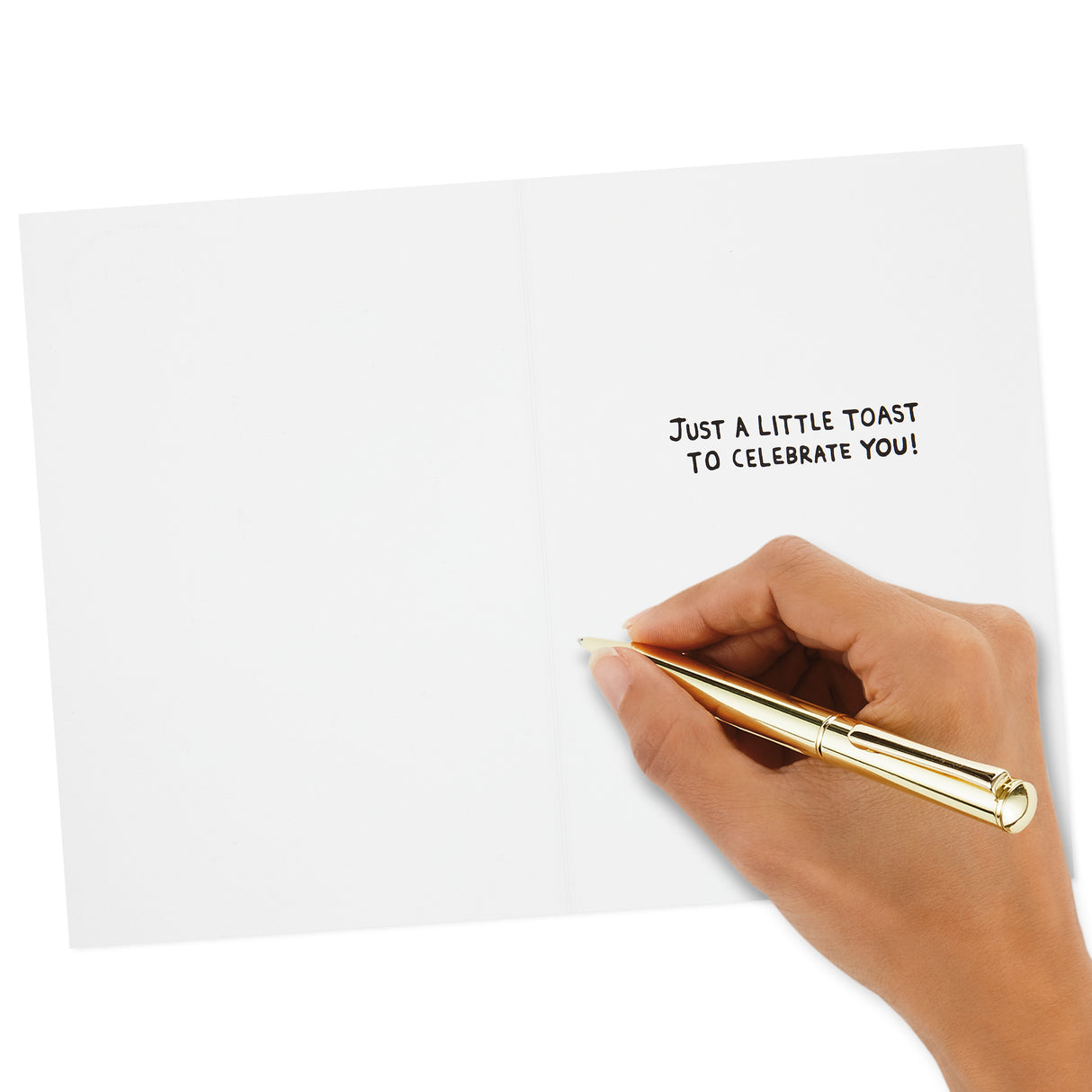 Shoebox Funny Birthday Card or Congratulations Card (Toast)