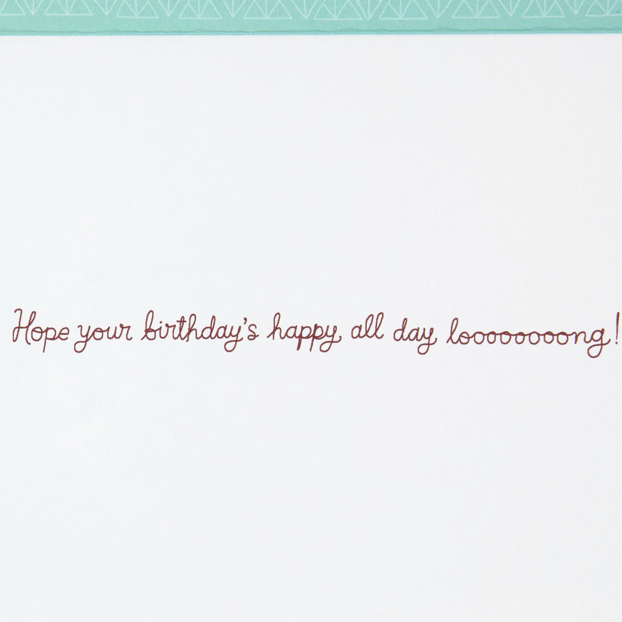 Signature Birthday Card with Removable Dachshund Magnet (Dog in Sweater)