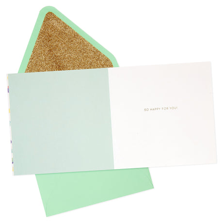 Signature Congratulations Card (Confetti)