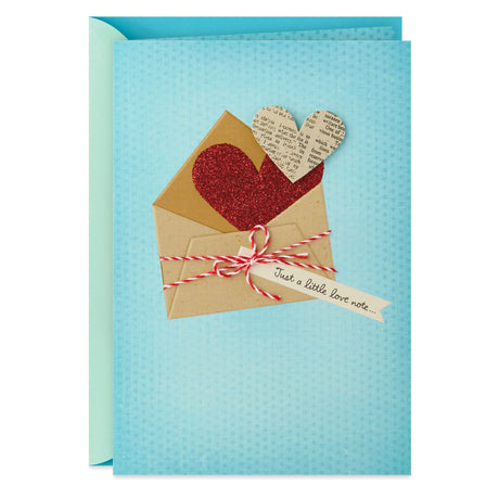 Everyday Love Card, Romantic Birthday Card, or Anniversary Card (Love Note)