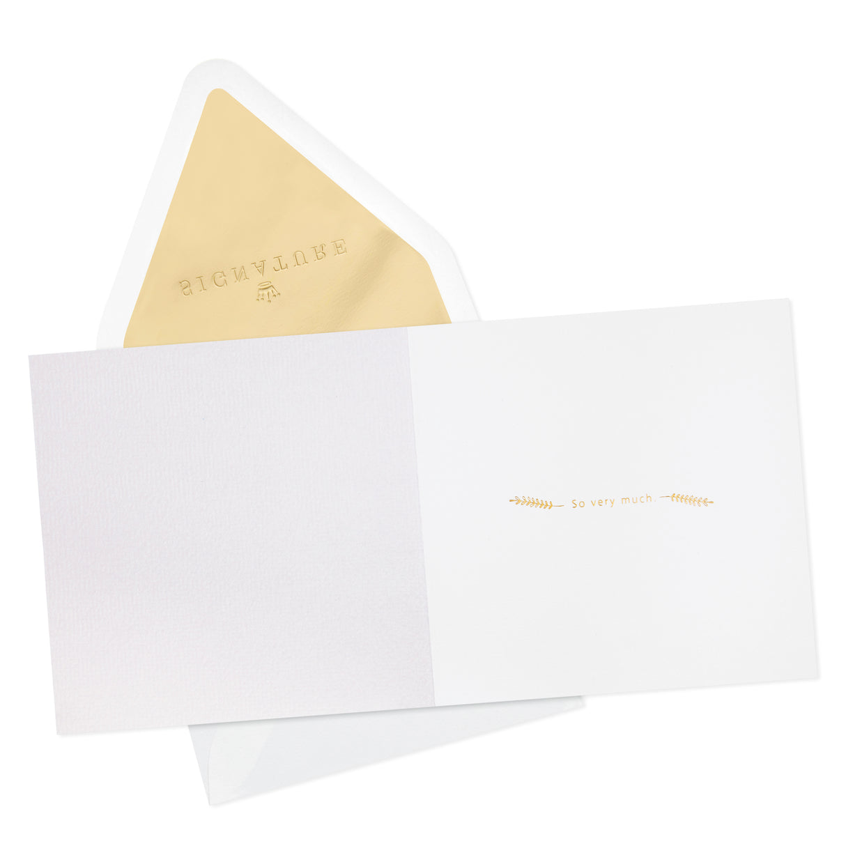 Signature Thank You Card, Thank You So Much (Nurses Day Card, Teacher Appreciation, Healthcare Worker Gift)