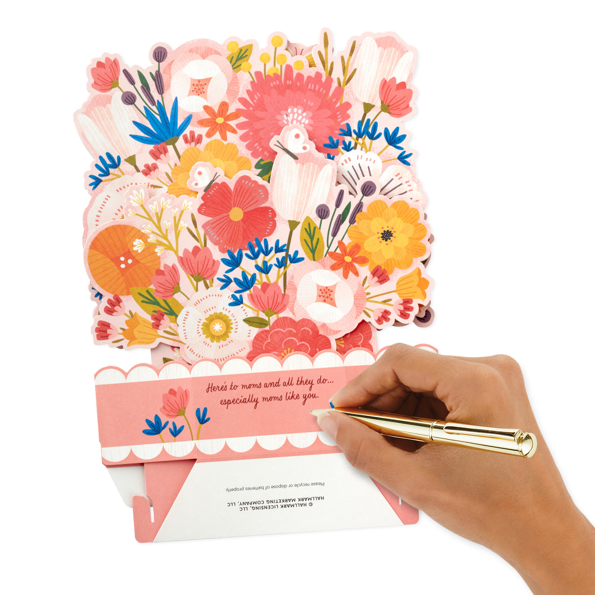 Paper Wonder Birthday Pop Up Card for Mom with Light and Sound (Best Mom Ever)