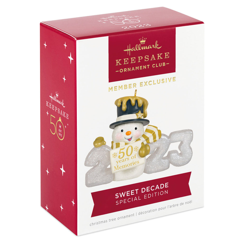 Keepsake Christmas Ornament (Sweet Decade 2023 Special Edition)