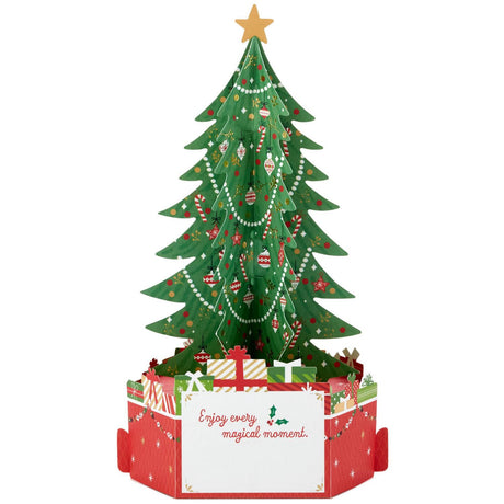 Paper Wonder Displayable Pop Up Christmas Card (Christmas Tree)