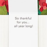 Hallmark Paper Wonder Pop Up Holiday Card (Magnolia Displayable Bouquet)