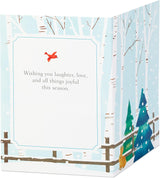 Hallmark Paper Wonder Displayable Pop Up Christmas Card (Red Truck)