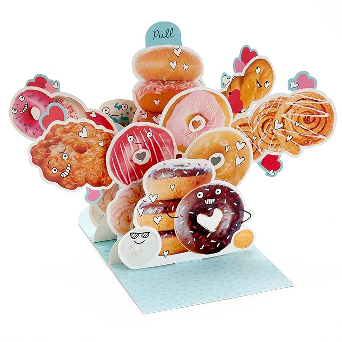 Hallmark Pop Up Love Card (Donuts)