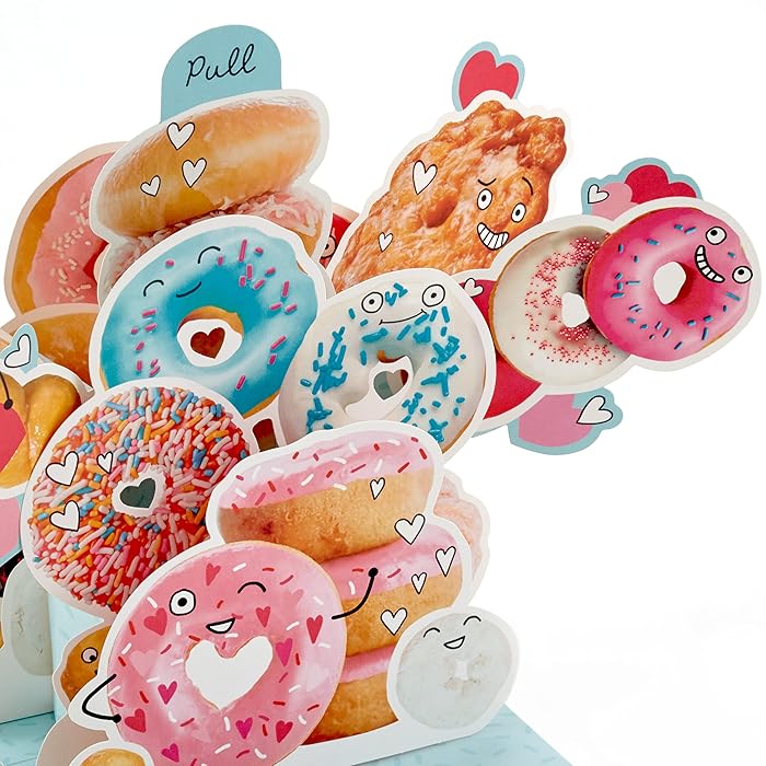 Hallmark Pop Up Love Card (Donuts)