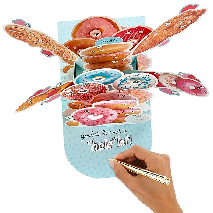 Hallmark Pop Up Love Card (Donuts)