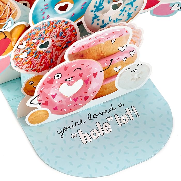 Hallmark Pop Up Love Card (Donuts)