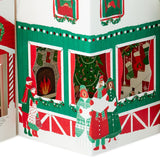 Hallmark Paper Wonder Pop Up Jumbo Christmas Card Holiday Tabletop Decor (Accordion Fold Christmas Village)