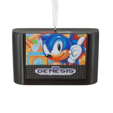 Sonic The Hedgehog Game Cartridge Christmas Ornament