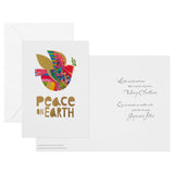 UNICEF Christmas Boxed Cards, Peace On Earth Dove (12 Cards and 13 Envelopes)