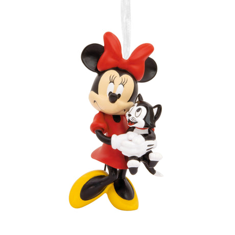 Disney Minnie Mouse Holding Kitten Christmas Ornament