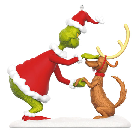 Keepsake Christmas Ornament 2024, Dr. Seuss's How the Grinch Stole Christmas! "All I Need Is a Reindeer...", Christmas Movie Gifts