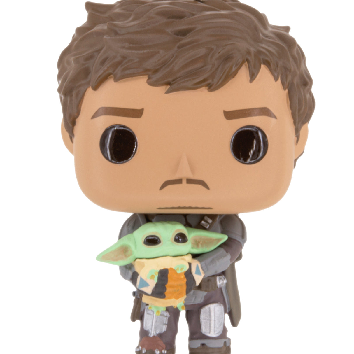 Hallmark Christmas Ornament (Star Wars: The Mandalorian Holding Grogu Funko POP!)
