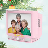 Keepsake Christmas Ornament 2024, The Golden Girls Cheesecake Break With Light and Sound, TV Show Gifts