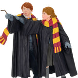 Keepsake Christmas Ornament, Harry Potter and the Chamber of Secrets Collection Ron Weasley and Hermione Granger With Light and Sound, Gifts for Harry Potter Fans