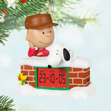 Keepsake Christmas Ornament 2024, The Peanuts Gang Countdown to Christmas With Light, Gifts for Peanuts Fans