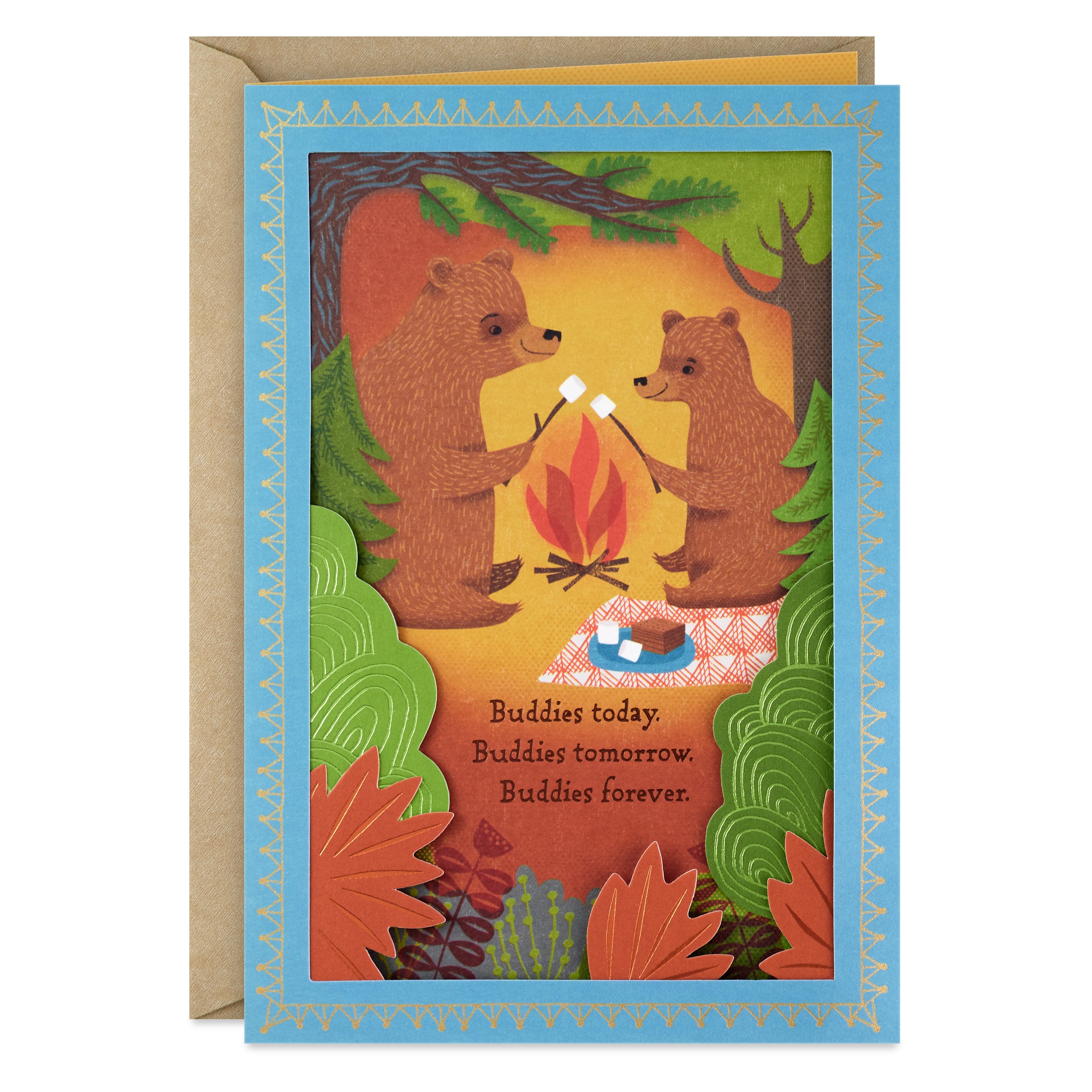 Card for Grandpa (Bear Buddies) for Birthdays, Grandparent's Day, Father's Day, Valentine's Day