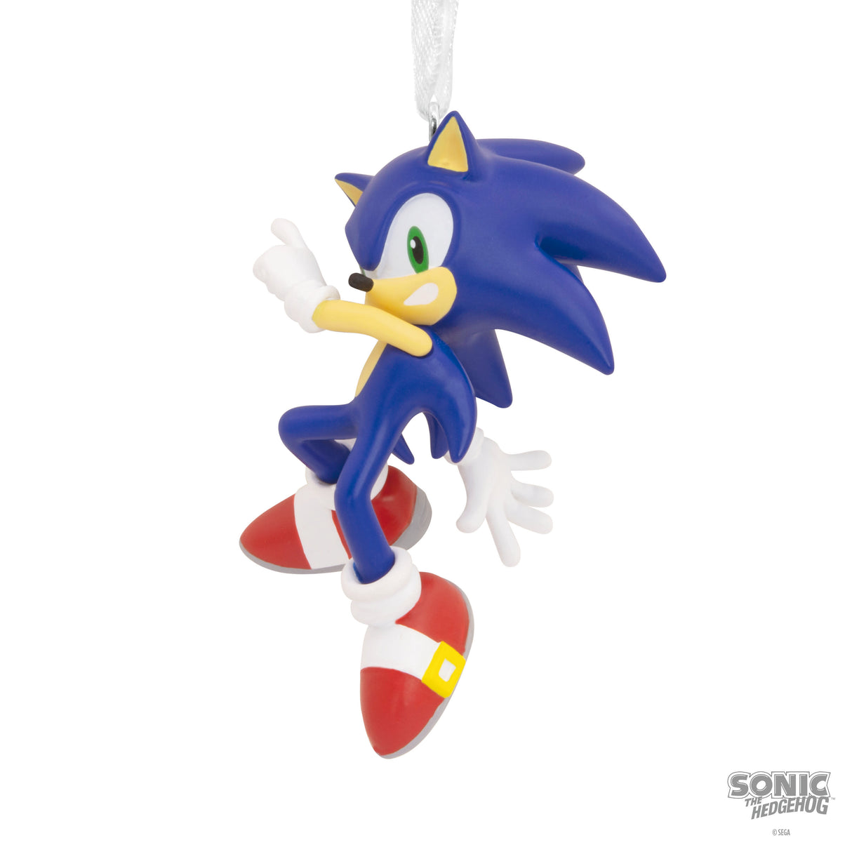 Sonic the Hedgehog Action Pose Christmas Ornament