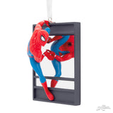Hallmark Christmas Ornament (Marvel Spider-Man on Window)