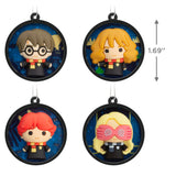 Harry Potter Scenes Mini Christmas Ornaments, Shatterproof, Set of 4