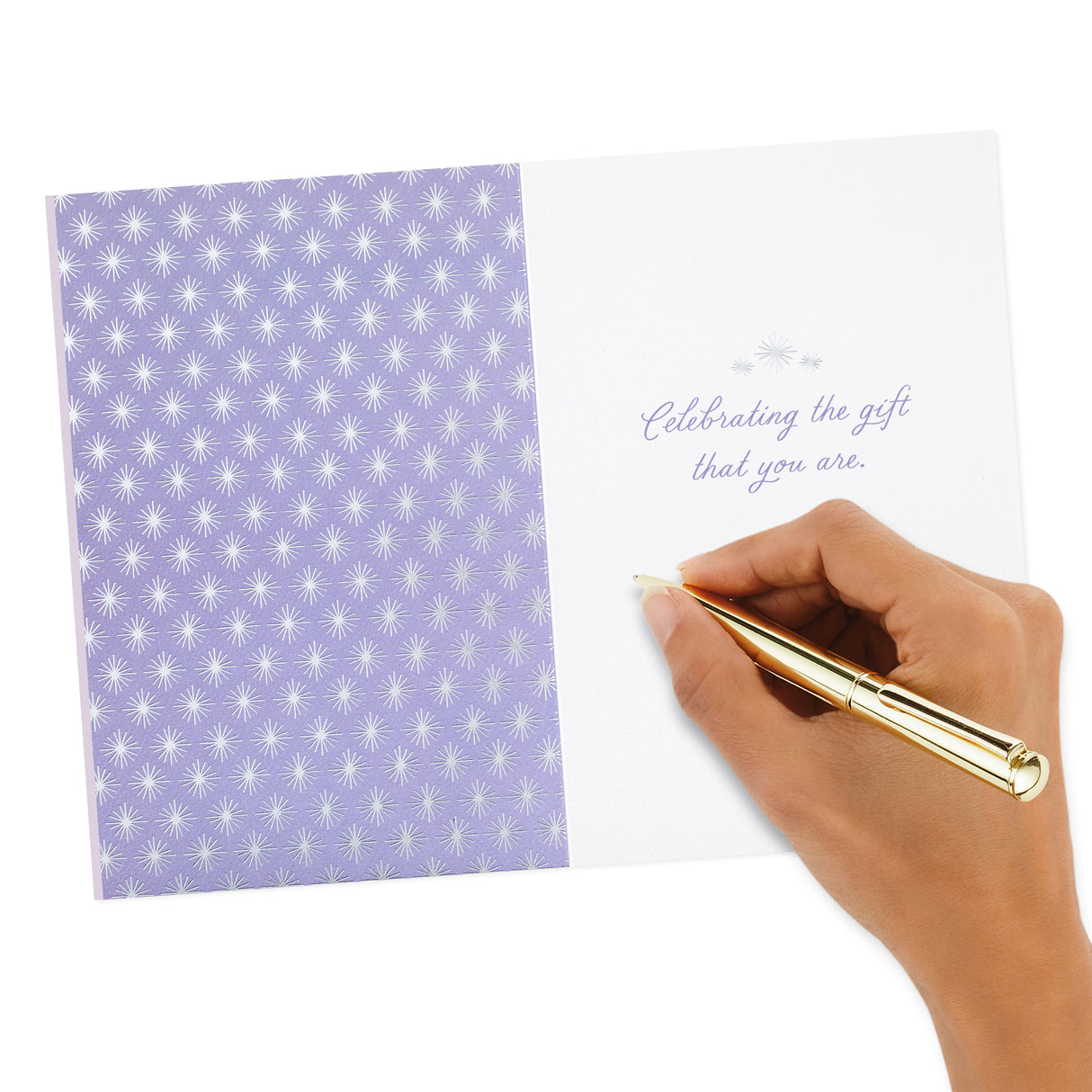 Hallmark Signature Birthday Card for Women (Wrapped Gifts)