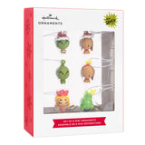 Hallmark Mini Christmas Ornaments (Dr. Seuss's How the Grinch Stole Christmas! Shatterproof), Set of 6