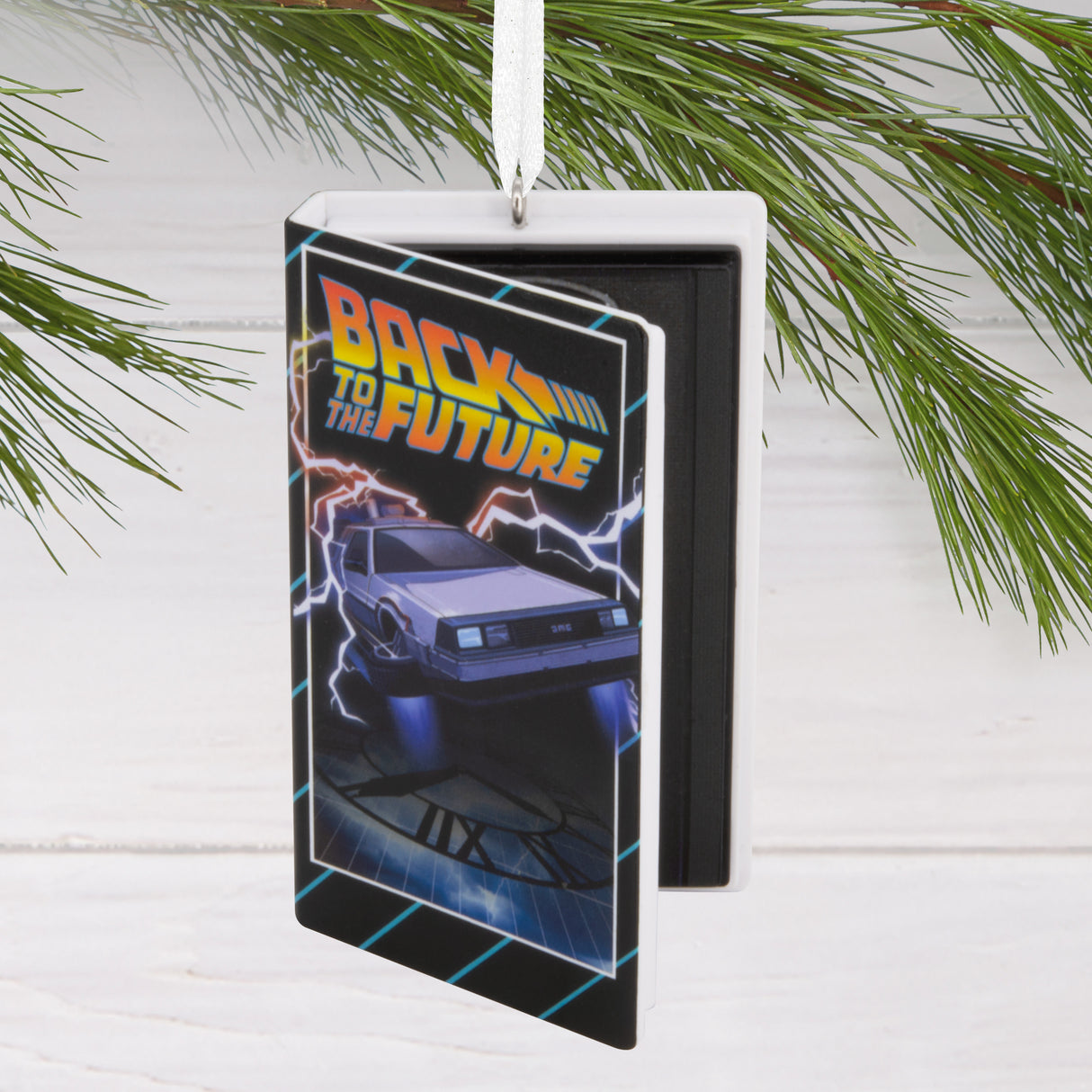 Back to the Future Retro Video Cassette Case Christmas Ornament