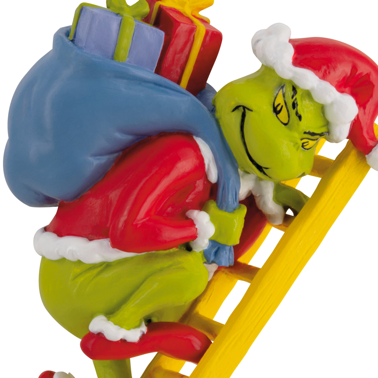 Hallmark Christmas Ornament (Dr. Seuss's How the Grinch Stole Christmas! Grinch on Ladder)