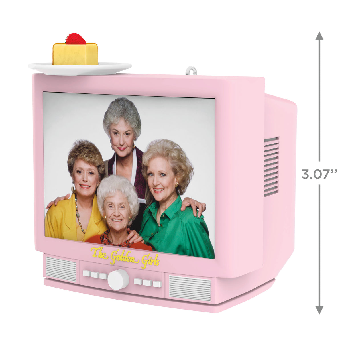 Keepsake Christmas Ornament 2024, The Golden Girls Cheesecake Break With Light and Sound, TV Show Gifts