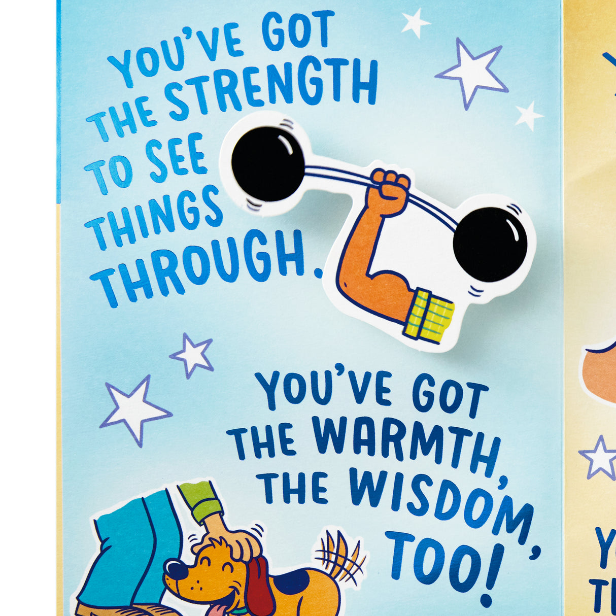 Funny Pop Up Fathers Day Card for Dad from Son or Daughter (You've Got it All)